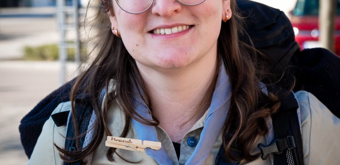Foto von Pfadfinderin Hanna Houbertz